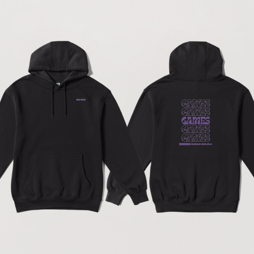 Screenshot 2025-05-22 at 15.44.19 'GAMES' jumper - Black - 5x design